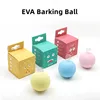 Cat Toys Balls Sound Frogs Birds Chirping Crickets EVA Balls Rolling Cat Plush Soft Self-Heeling Teaser Toys Pet Accessories 6