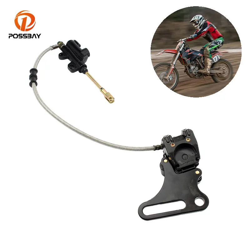 

Motorcycle Rear Brake Pad Master Cylinder Pump Caliper 15mm Assembly With Spring for SSR Taot ATV Dirt Pit Bike Quad Accessories