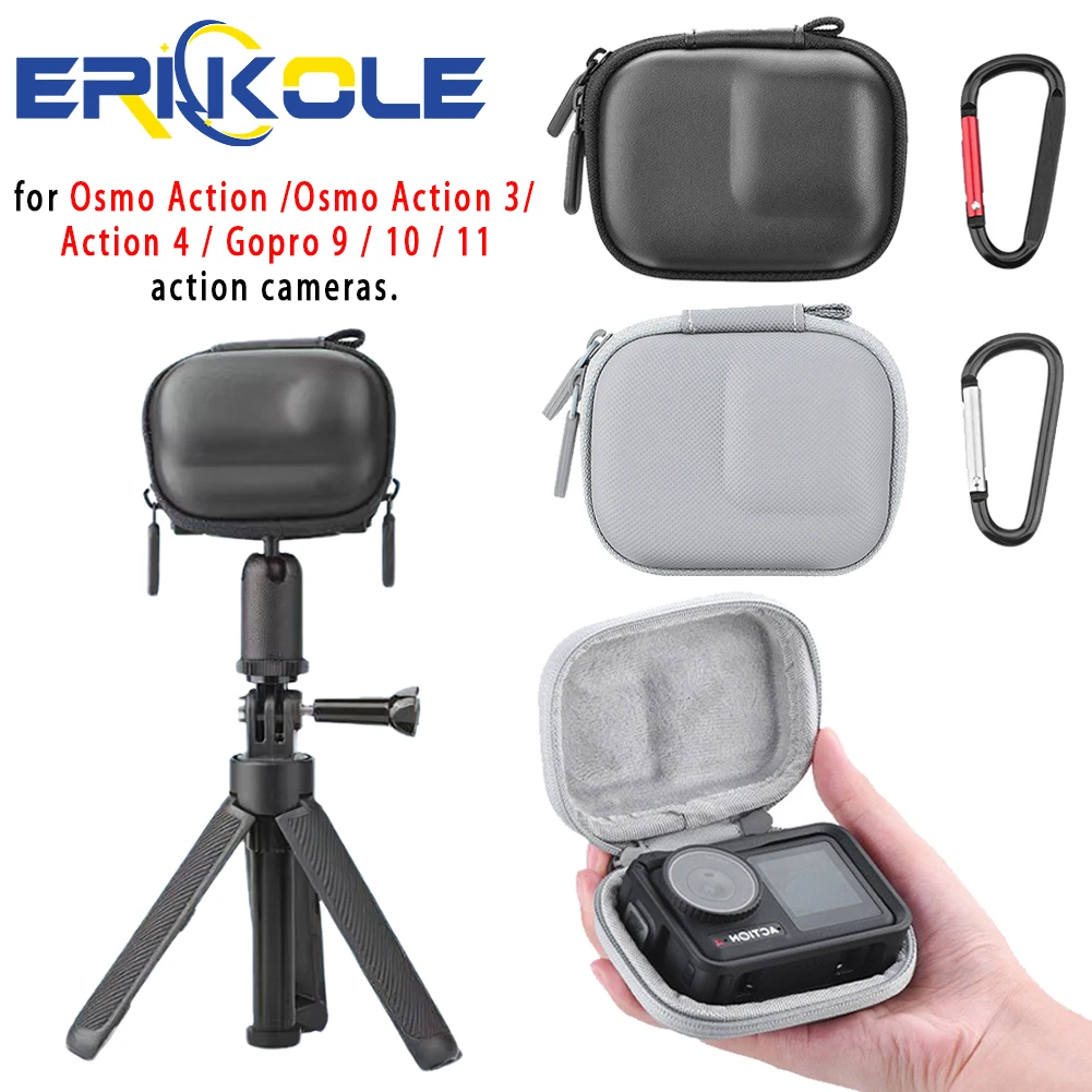 Mini Borsa Portaoggetti Per Dji Osmo Action 3 4 Custodia Protettiva Impermeabile Per Gopro 11 10 9 8 Osmo Action 3 4 Accessori