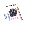 BLHELI_S 4IN1 45A 60A ESC Supporting 3-6S brushless motor Support DShot300 600/Multishot/Oneshot/PWM FPV UAV F4 Flight Control 2