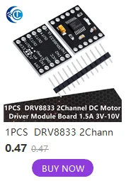 TB6612/DRV8833 Dual Motor Driver 1A TB6612FNG für Arduino Mikrocontroller Besser als L298N – Detail 10