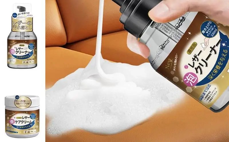 

Leather Cleaner And Conditioner Non-irritating Sofa Cleaner Leather Repair And Restore Cream For Sofas Car Seats Shoes And More