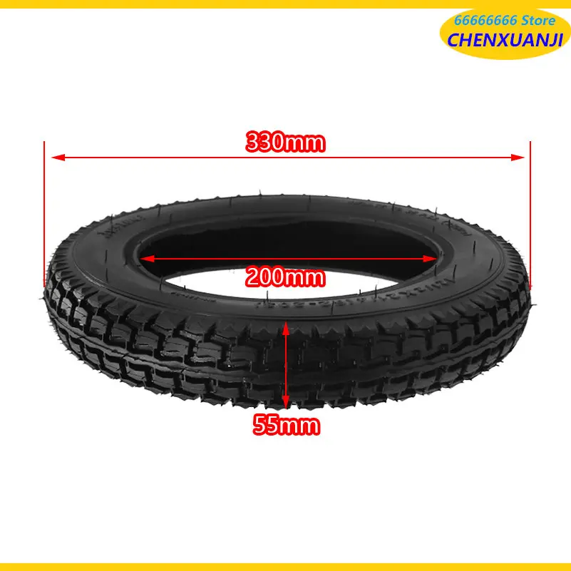 12 1/2 X 2 1/4 ( 62-203 )Tire fits Many Gas Electric Scooters 12 Inch tube Tire For ST1201 ST1202 e-Bike 12 1/2X2 1/4