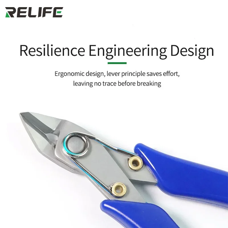 Diagonal Wire Cutting Pliers High Hardness and Precision Electronic Wire Cutting Nipper Phone Repair Cable Cutter