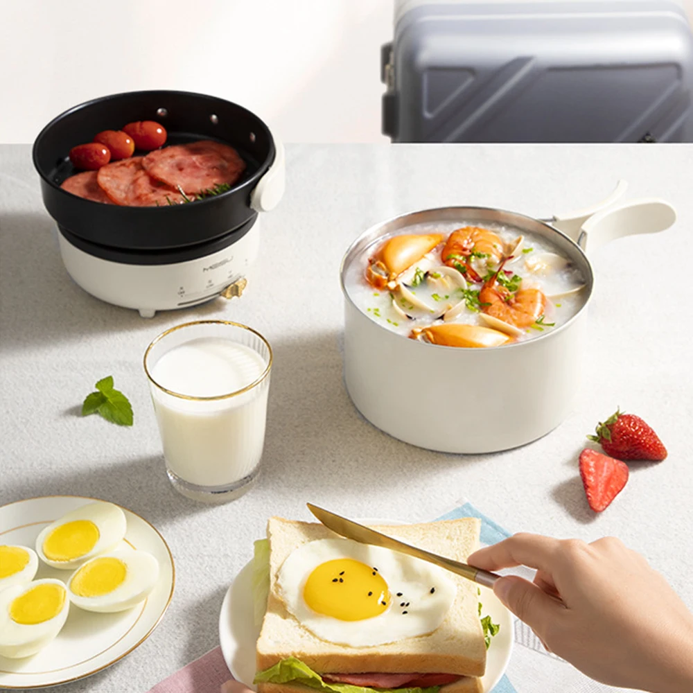 Mini Electric Electric Hot Pot, Portable Multi Functional Travel