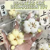 Cute Simulation Flower Cake Squishy Toy Mochi Pinching Toy Squeeze Stress Relief Toys Slow Rebound Decompression Toys Gifts 1