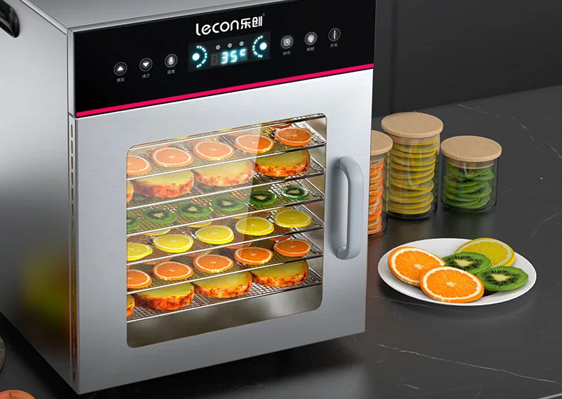 220V Professional Dehydrator for Drying Foods, Fruits and Vegetables - Perfect for Home and Commercial Use 2