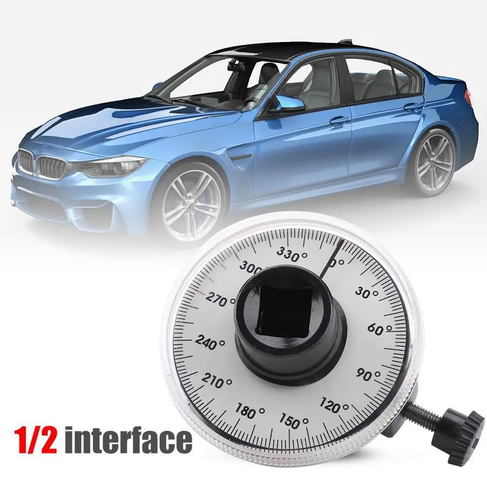 

Adjustable 1/2 Inch Drive Torque Angle Gauge Auto Garage Repair Hand Tool Set