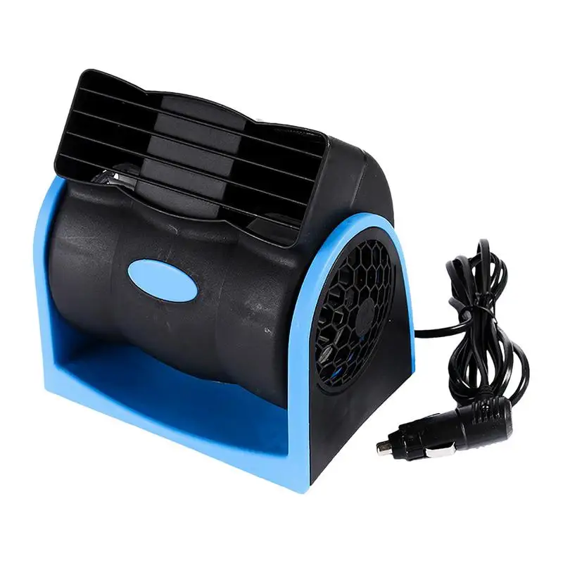 

12/24V Bladeless Vehicle Fan 12/24V Portable Vehicle Fan For Air Circulation Adjustable Car Air Conditioner Cooling Fan With 2