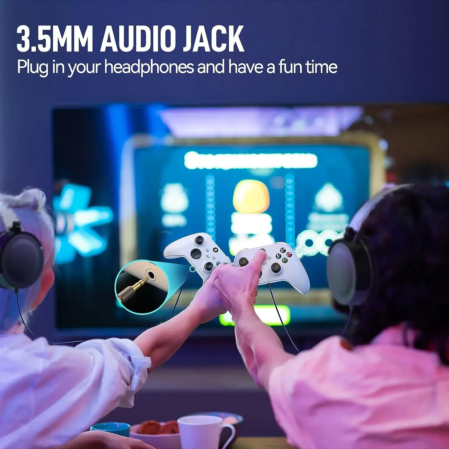 وحدة تحكم لألعاب القيمنق لاسلكية متوافقة مع Xbox O...