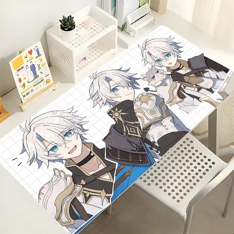 Honkai Star Rail Phainon Anime Mouse Pad Large Gaming Accessories Office Gamer Keyboard Desk Mat Non-Slip Laptop Cute Mousepad 3
