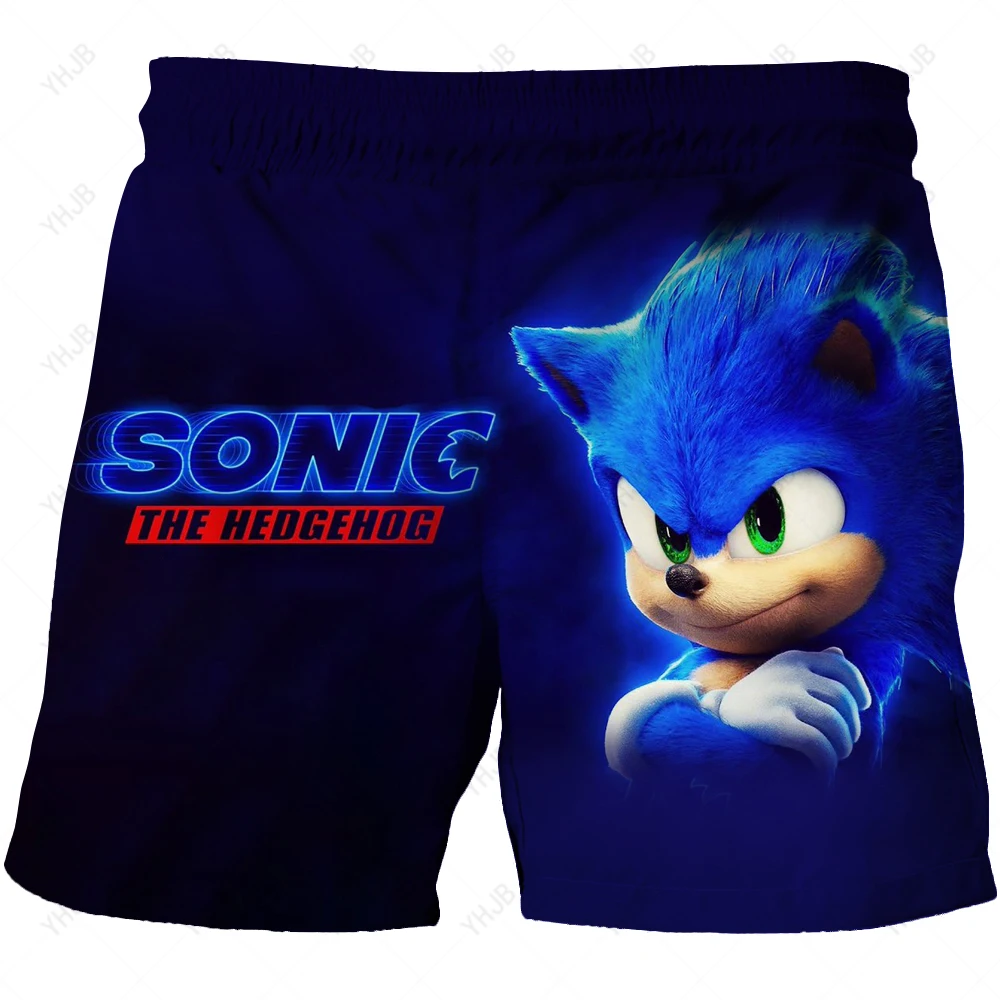 Sonic-themed swim trunks 1