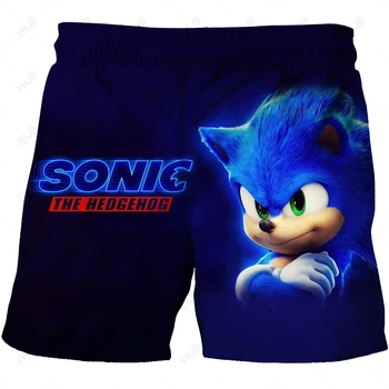 Sonic-themed swim trunks 1