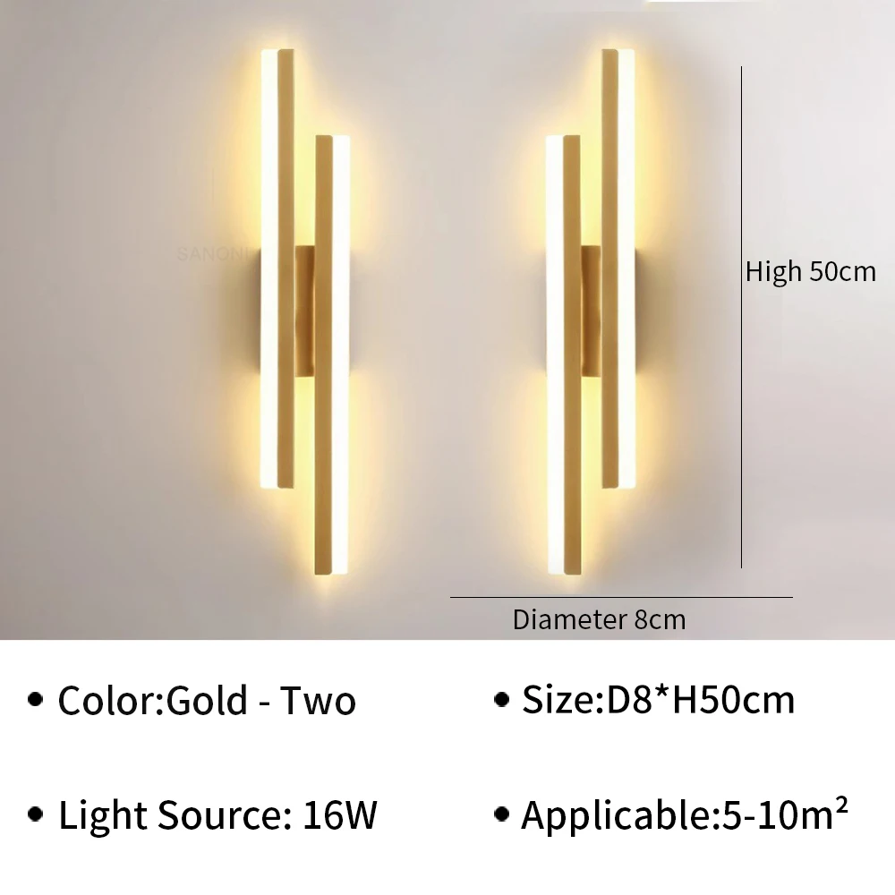 Gold Left Right