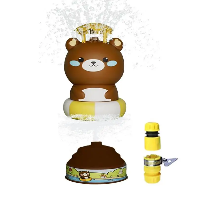 

Kids Sprinklers For Yard 360 Degree Rotatable Children Water Toys Animal Summer Toys For Bathtub Cute Sprinkler Toy For Backyard