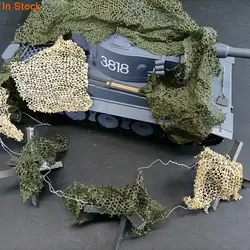 Heng Long Spare Parts Camouflage Net Green for Toucan 1/16 RC Tank Military Model Tiger I Challenger II King Tiger Sherman Army