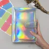 A6 Laser Notebook Cash Budget Planning Book 6 Ring Binder Personal Plan  Binder Cover with Binder Pocket and Label 6