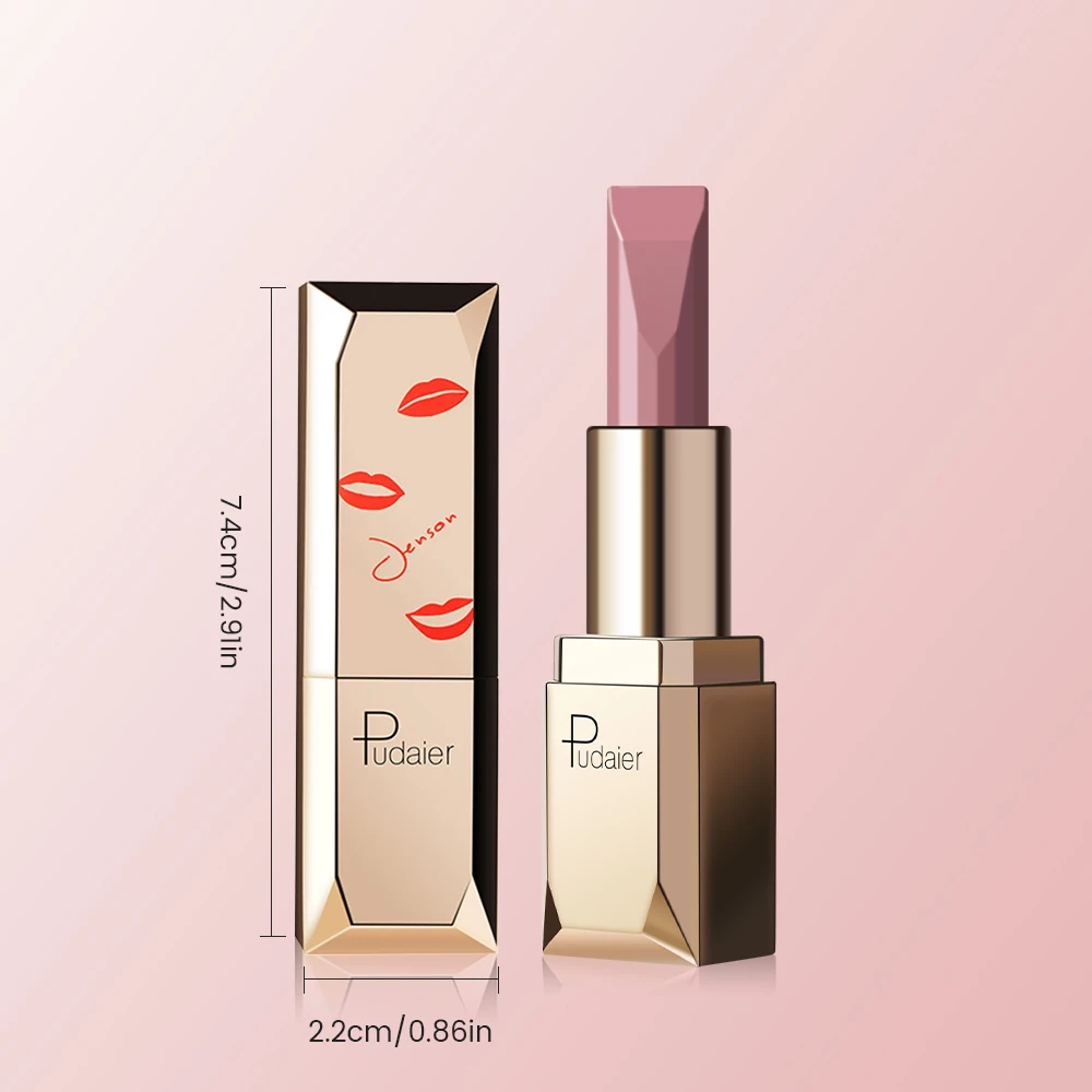 Luxury Matte Lipstick Long Lasting Pigment Non Sticky Transfer_voghion.com