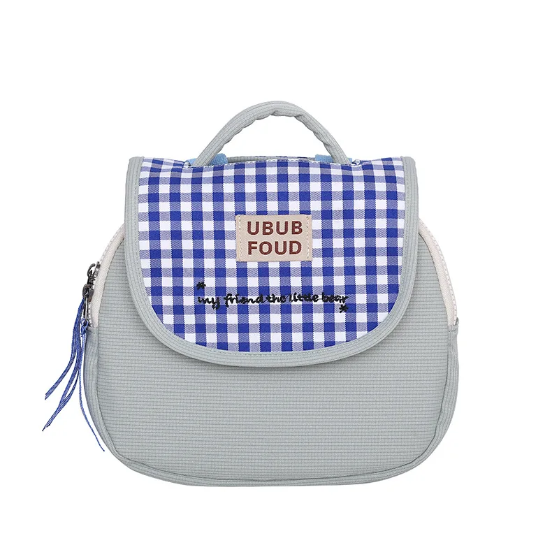 Fashion Plaid School Bag for Girl Cute Kids Kindergarten Schoolbags Children Backpacks Girls Boy Book Bags Travel Daypack