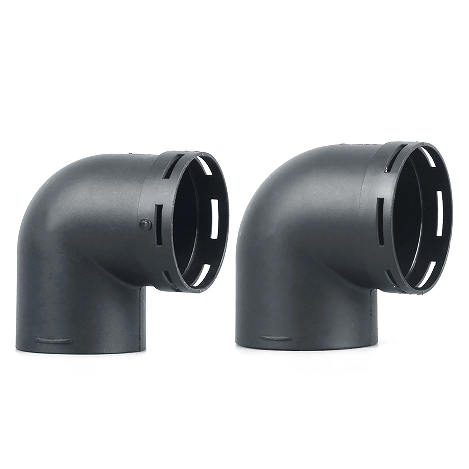 Car Parking Heater Air Vent Duct Connector 45/75/90/60mm Air Vent Ducting L-Shaped Outlet Exhaust Lbow Pipe Joiner heater duct connector