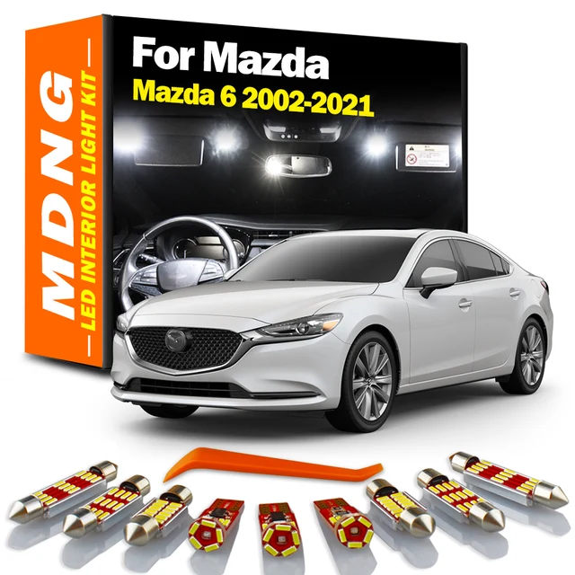 Mdng For Mazda 6 Mazda6 2002-2015 2016 2017 2018 2019 2020 2021 Vehicle Led  Interior Map Dome Light Kit Car Led Bulbs Canbus - Signal Lamp - AliExpress