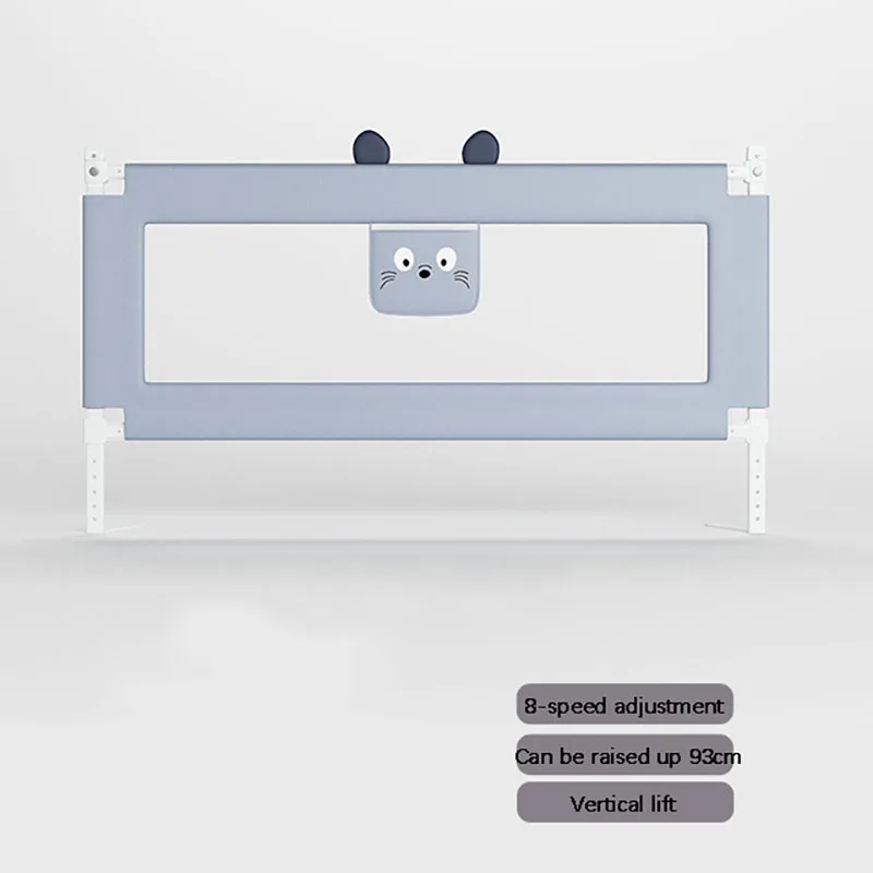 150cm 1pcs Bed Guardrail Liftable Bumpers Stronger Bed Safety Rail for Baby Safety Barrier Quality Crib Protection Fence