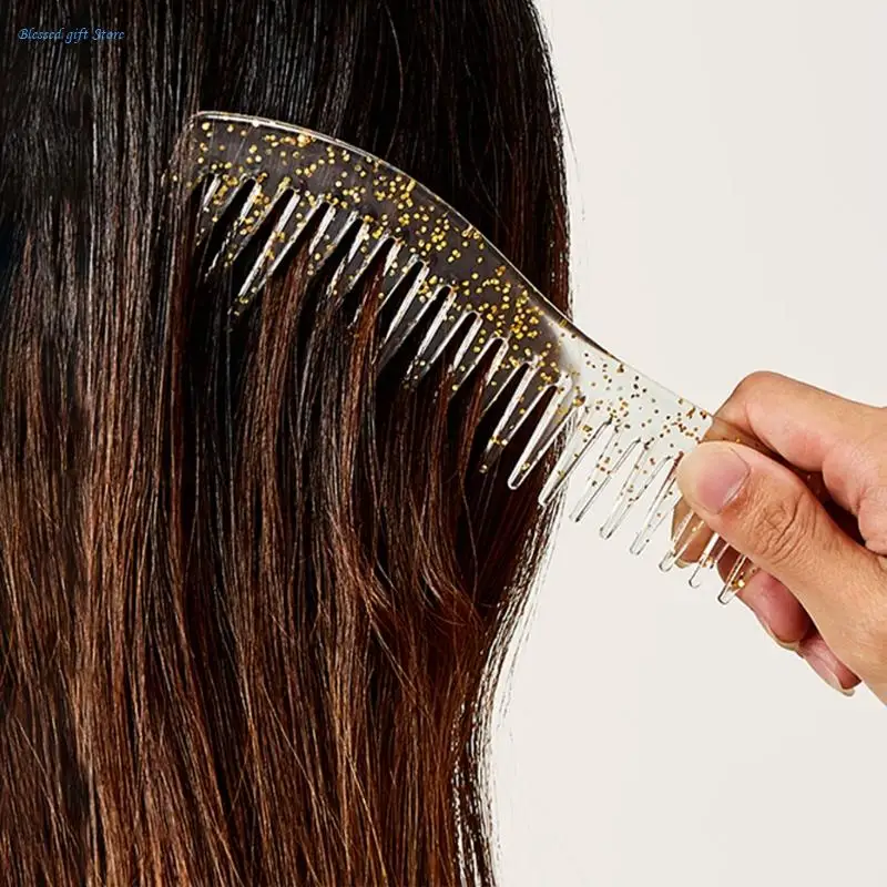 Hairdressing Comb Scalp Massage Hair Brush Large Wide Tooth Haircut Tool hair comb curly hair brush hair styling tools hair brush comb hair comb set head massager