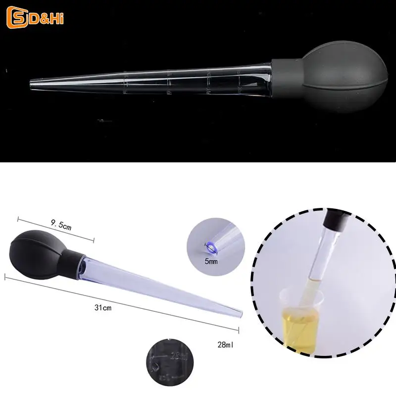 

New Large Pipette With Scale Plastic Dropper Measuring Tube Laboratory Tools