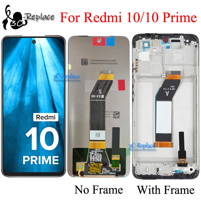 Display LCD Per Xiaomi Redmi 10 | Schermo Touch 6.5 Pollici | Con Kit Strumenti Di Riparazione - Foto 6