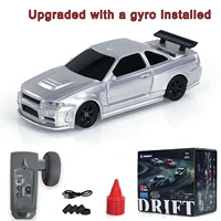 1/43 Scale RTR RC Drift Race Car Gyro 4WD Ready to Go Mini Car Toy High-Speed Vehicle Painted Finished Model Toys for Boys Gifts 2