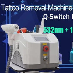 Nd Yag Q Laser comutado, Laser tatuagem remoção, Dispositivo carbono, Mini