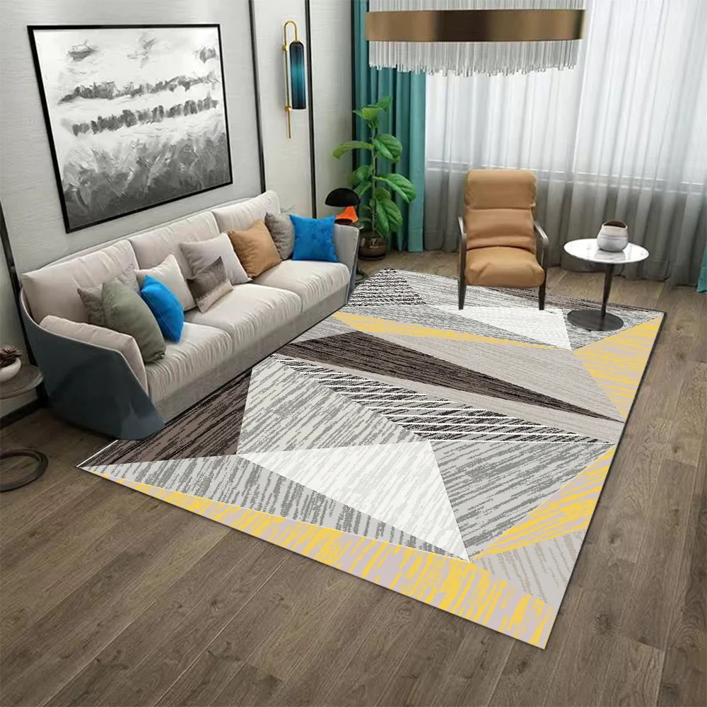 Large Area Carpets Washable Floor Lounge Rug For Living Room Decoration