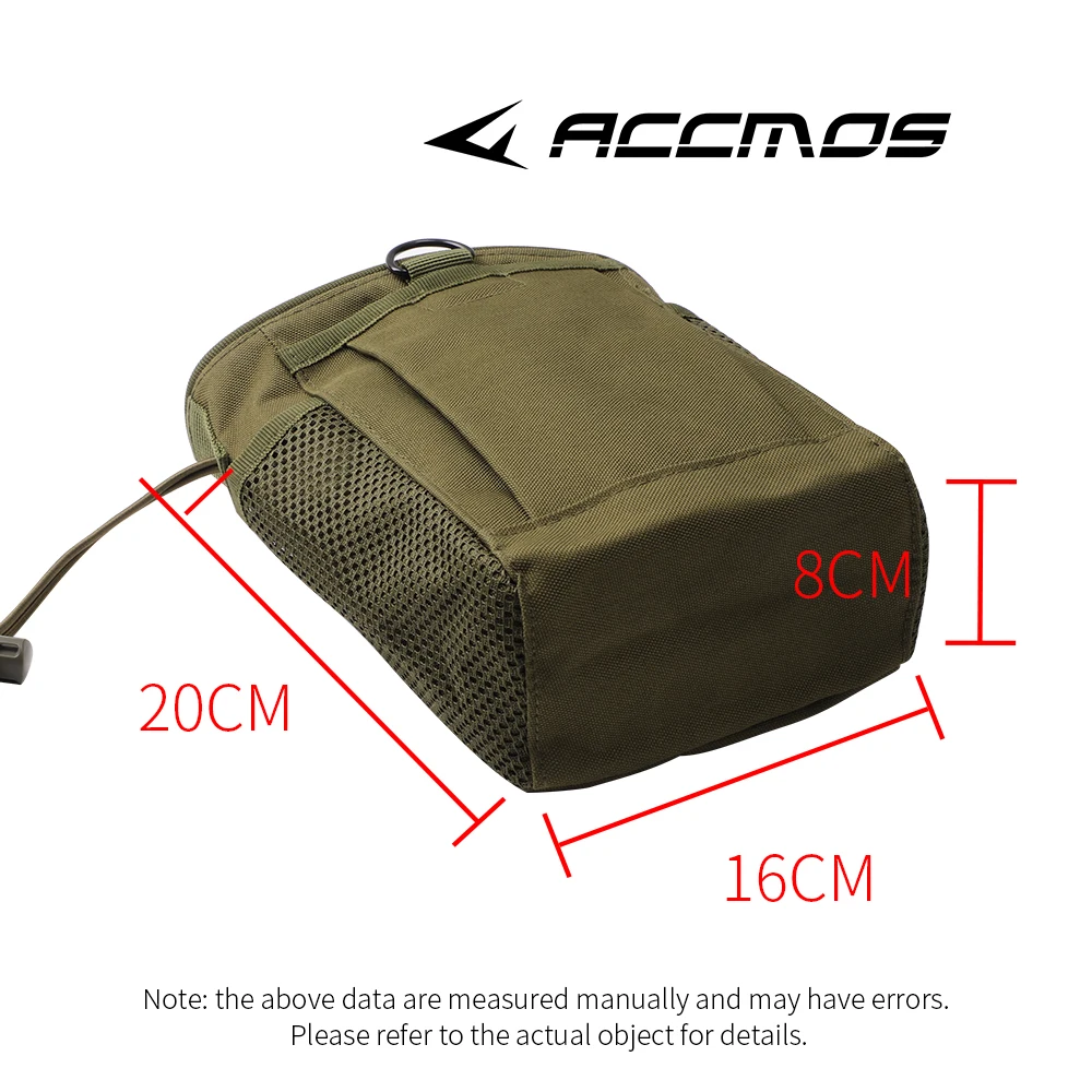 20*16*8cm Archery Release Bag Waist satchel tactical bag arrowhead Storage bag large size easy to carry camouflage canvas