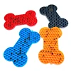 1PC Dog Slow Food Pad Bone Silicone Pet Licking Pad Pet Placemat Cat Slow Feeding Mat Dog Lick Mats Silicone 4
