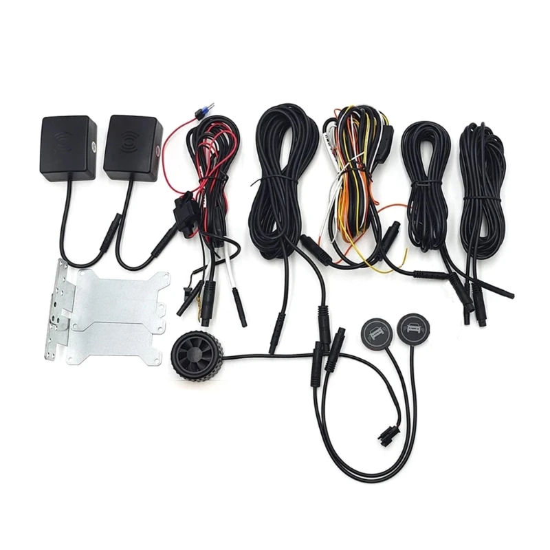 

Car Blind SpotsDetection System Avoid Accidents Reversing Change Lane Monitoring