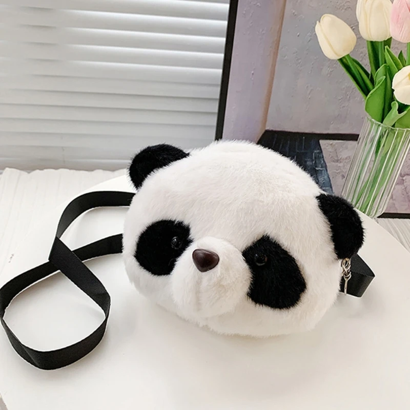 

Plush Crossbody Bag Small Shoulder Bag Handbag Plush Clutch Purse for Women