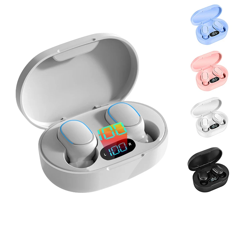 E7S Wireless Earphones Bluetooth Earphone Sports Gaming Headset for iPhone Huawei Samsung For IOS Android Blurtooth earphon