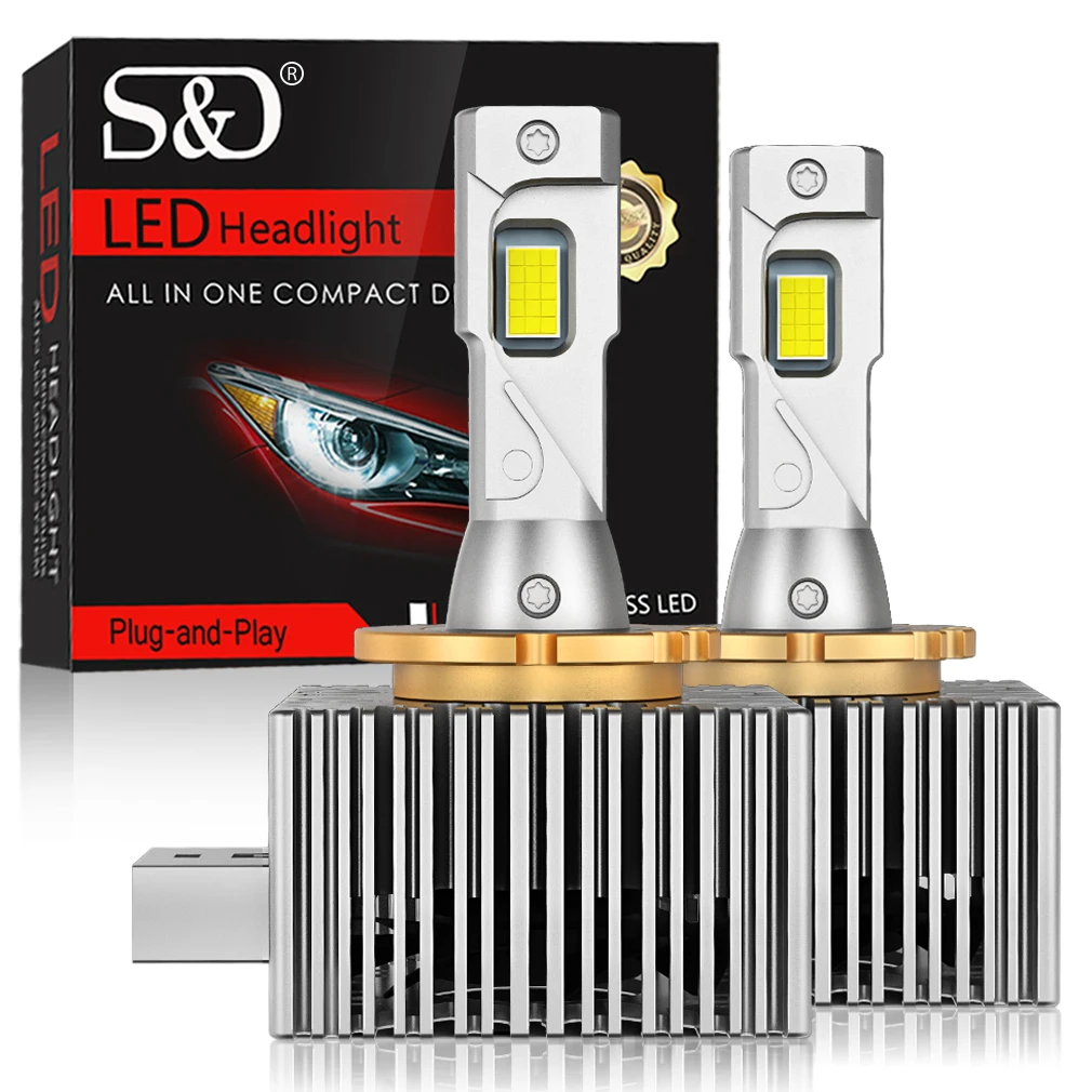 D1S светодиодная фара D3S Canbus лампы 3570 D2S D4S D5S D8S Led 35000LM 110W супер яркие D1R D2R D3R D4R D5R D8R автомобильные лампы