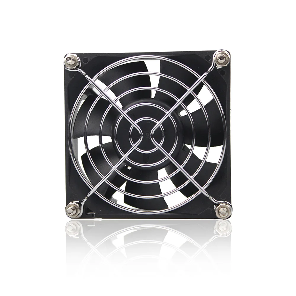 Brushless Ventilador Axial Ventilador da Caixa do Computador Refrigerador ac 110v 120v 220v 230v 240v 60 mm 80 mm 90 mm 120 mm Bola 6025 8025 9225 12038 ce - Imagem 4