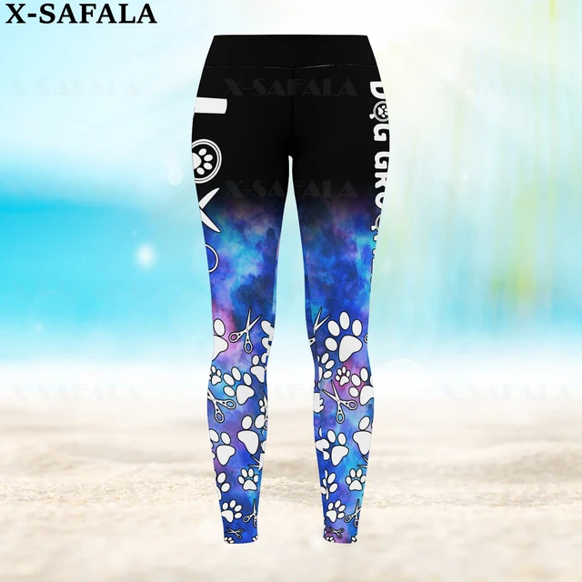 Grooming Hairdresser Dog Groomer Legging 3D Print Women Yoga Girl Leggings  Summer Sports Fitness GYM Pet Grooming Apparel Gift-6 - AliExpress