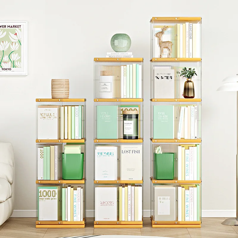 

Rotary Bookshelf Floor Household Display Shelf Home Storage Organization Multi-layer Bookcase Headboards Librero Estanteria