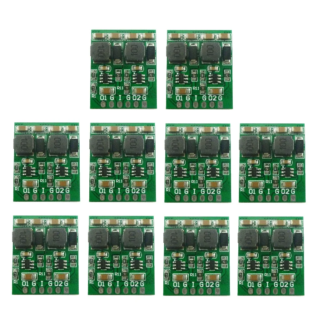 

10pcs 10W 2CH 7-30V to 3.3V 5V /14-30V to 5V 12V DC DC Step-Down Buck Converter Module LM2596 AMS1117 7805 7812 MP2307 MP1584