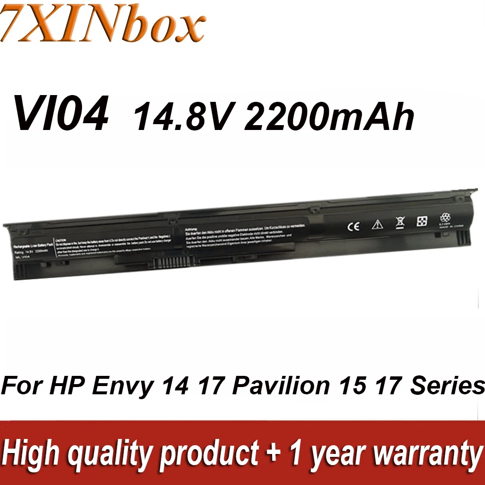 7Xinbox Vi04 Hstnn-Lb6J 14.8V 2200Mah Batteria Del Computer Portatile Per Hp Envy 14 15 17 Pavilion 15 17 Serie Probook 440 445 G2 Hstnn-Lb6K