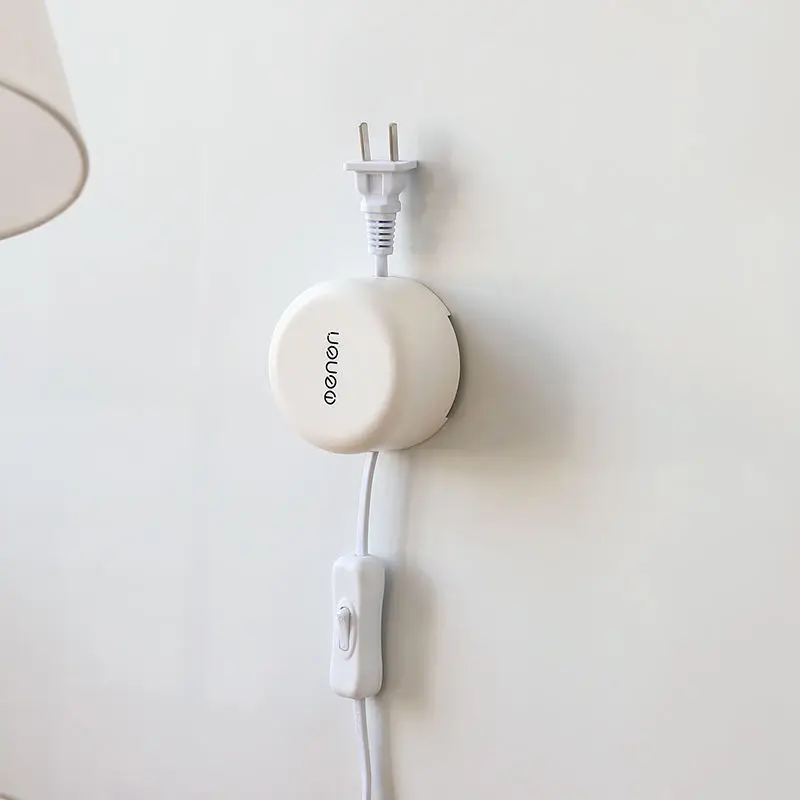 Kitchen Appliances Plug Cable Winder Cable Organizer Wall Mounted Rotating Data Organizer Charging Winder cable organizer