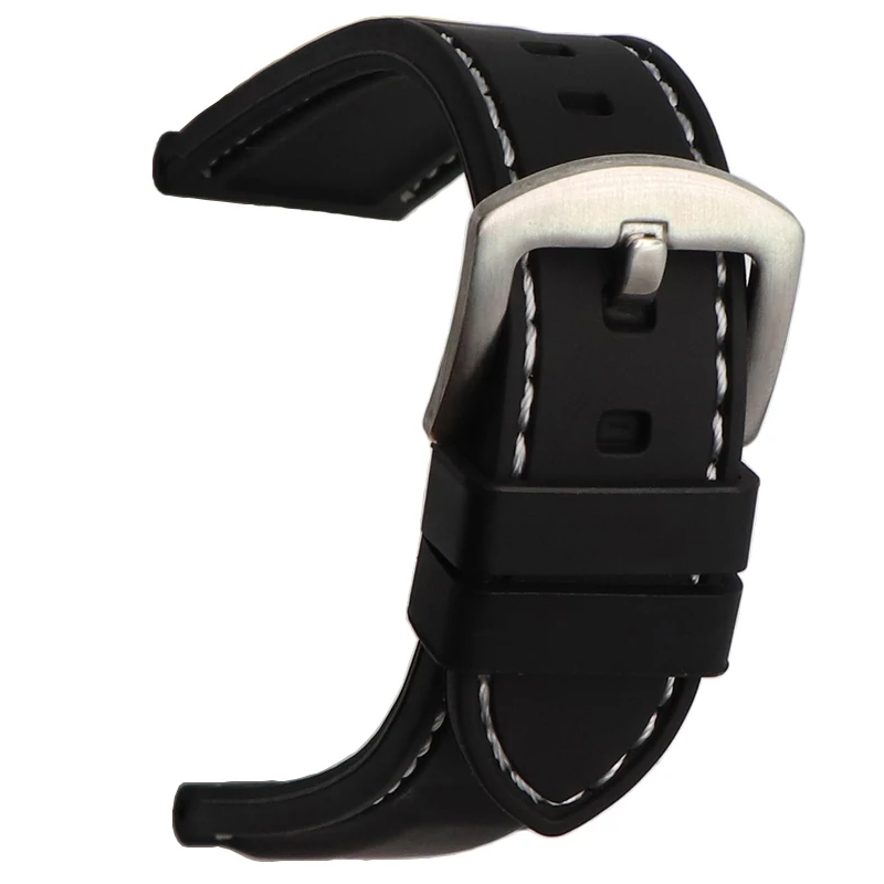 Premium Silicone Waterproof Watch Strap - Durable & Versatile Watchband Belt
