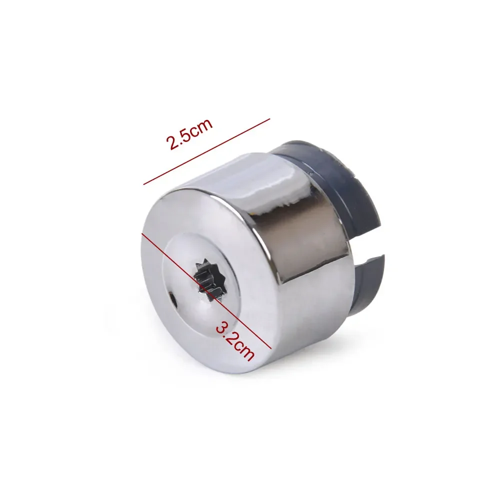 Wheel Hub Caps 1Pc Car Wheel Lug Bolt Nut Cap Cover Chrome Wear Parts Car Exterior Accessories for VW Volkswagen Touareg 2004-2014