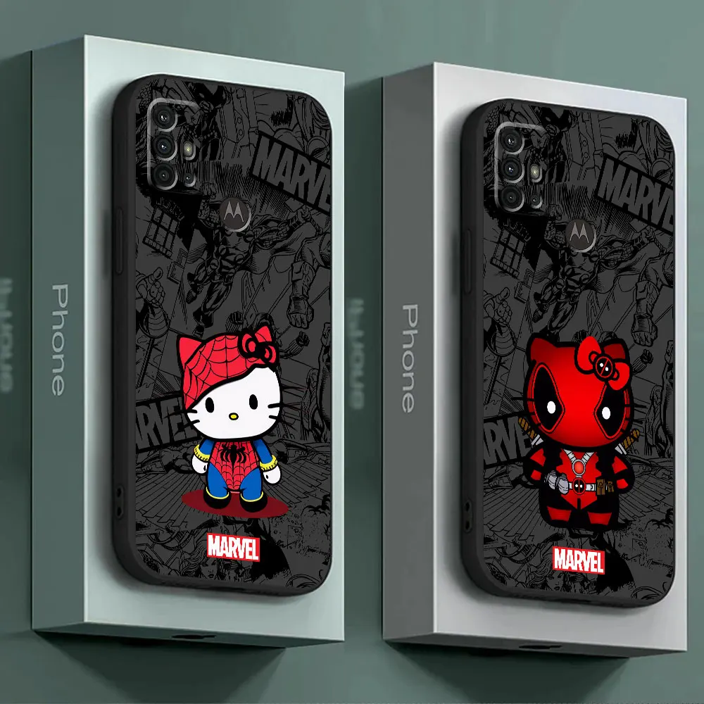 Custodia A Portafoglio Con Motivo Gatto Rosso Per Motorola Moto E40/E30/E20 - Cover In Pelle Sintetica Con Slot Carte, Chiusura Magnetica E Funzione Stand