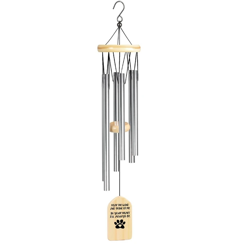 Personalized Pet Wind Chimes, Custom Pet Loss Wind Chime Pet Memorial Gift Bereavement Gift Sympathy Gift 3