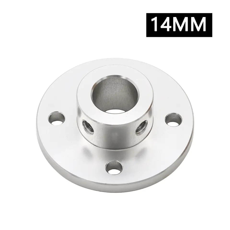 2/3/3.17/4/5/6/6.35/7/8/10/12/14/16mm Aluminum Alloy Flange Coupling Coupler Motor Guide Shaft Coupler Motor Connector image 11