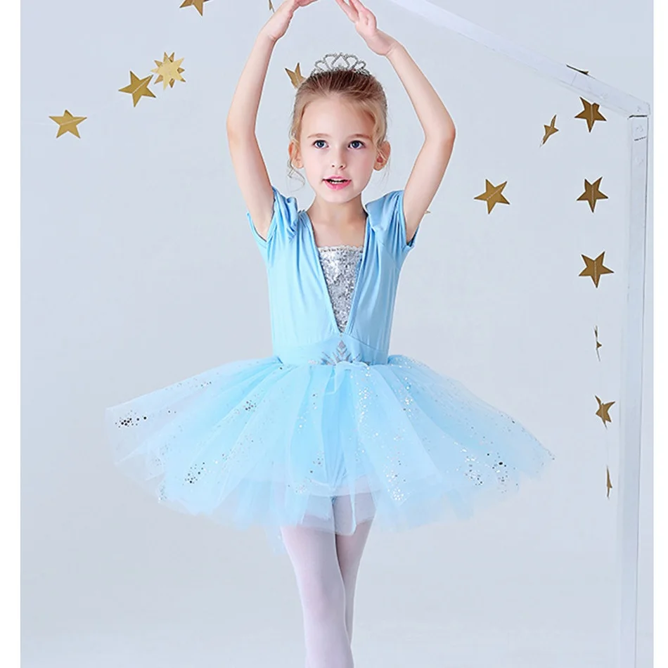 Girls Princess Costume Dress 3-10 Years Summer Tutu Ballet
